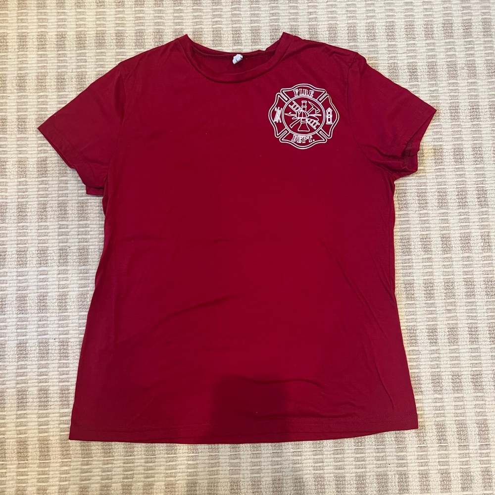 Red Fire Department T-shirt